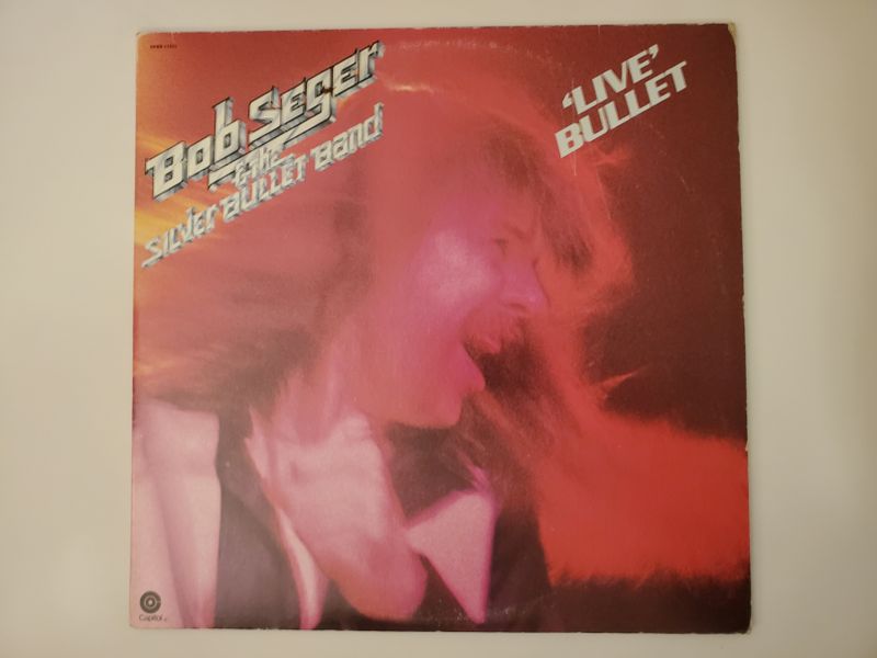 Bob Seger & The Silver Bullet Band 'Live' Bullet vinyl record